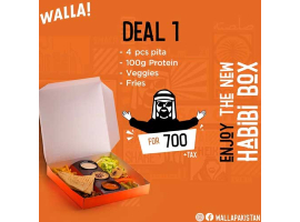 Walla Shawarma Platter Deal 1 For Rs.1550/- +Tax